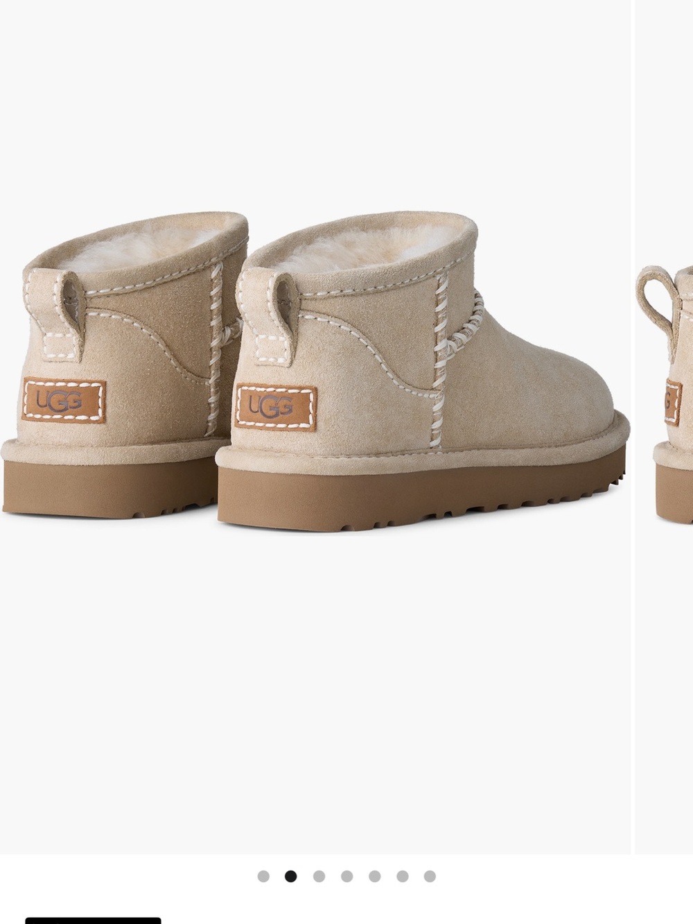 UGG ultra mini stitched boot 8 - Picture 2 of 3
